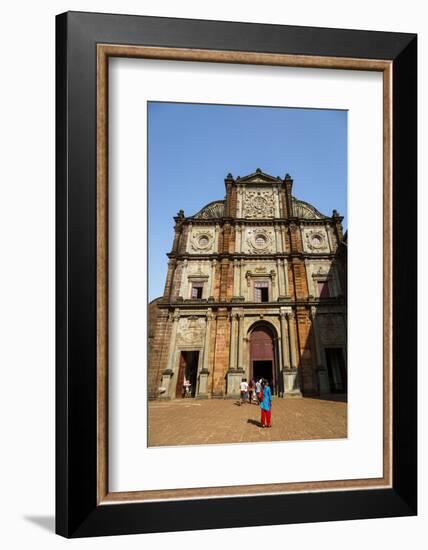 Basilica of Bom Jesus, UNESCO World Heritage Site, Old Goa, Goa, India, Asia-Yadid Levy-Framed Photographic Print