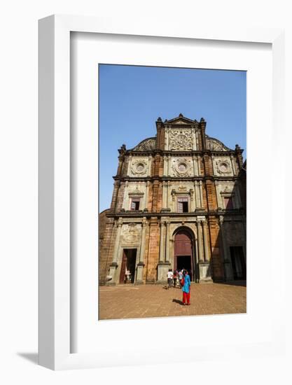 Basilica of Bom Jesus, UNESCO World Heritage Site, Old Goa, Goa, India, Asia-Yadid Levy-Framed Photographic Print