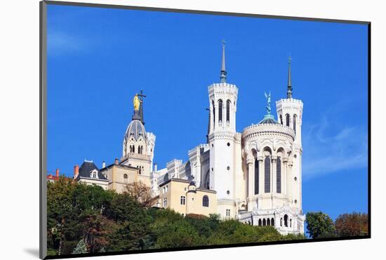 Basilica of Notre-Dame De Fourviere in Lyon-prochasson-Mounted Photographic Print