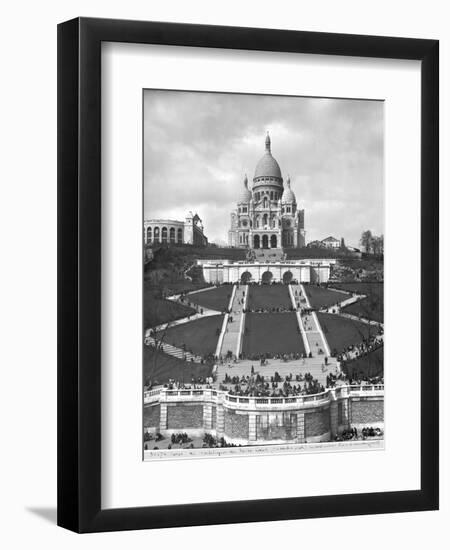 Basilica of Sacre-Coeur, Montmartre, 1876-1910-Paul Abadie-Framed Giclee Print