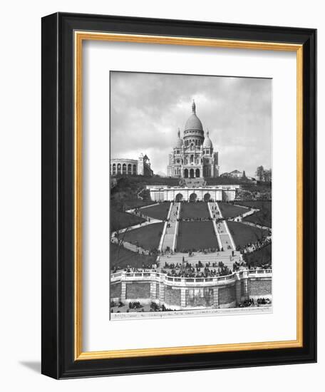 Basilica of Sacre-Coeur, Montmartre, 1876-1910-Paul Abadie-Framed Giclee Print