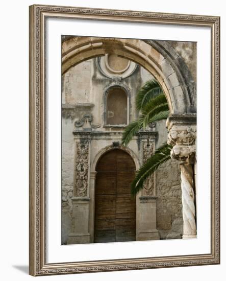 Basilica of Saint John the Evangelist, Syracuse, Sicily, Italy-Walter Bibikow-Framed Photographic Print