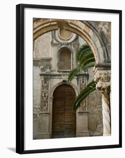 Basilica of Saint John the Evangelist, Syracuse, Sicily, Italy-Walter Bibikow-Framed Photographic Print