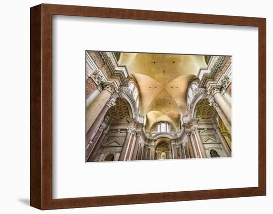 Basilica of Saint Mary Angels and Martyrs, Rome, Italy. Church designed by Michelangelo.-William Perry-Framed Photographic Print