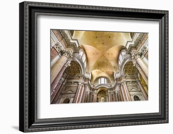 Basilica of Saint Mary Angels and Martyrs, Rome, Italy. Church designed by Michelangelo.-William Perry-Framed Photographic Print