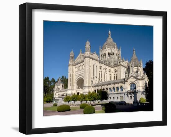 Basilica of Sainte-Therese de Lisieux, Lisieux, Calvados, Normandy, France-Charles Bowman-Framed Photographic Print