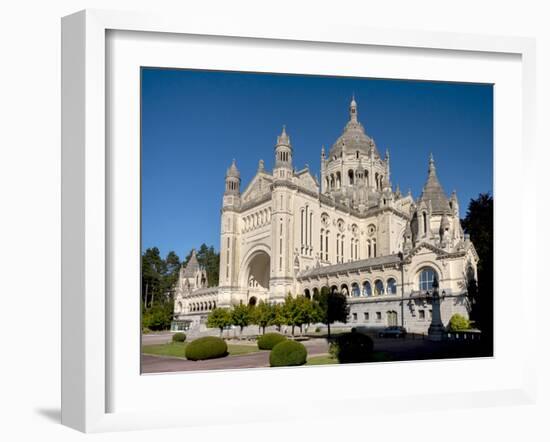 Basilica of Sainte-Therese de Lisieux, Lisieux, Calvados, Normandy, France-Charles Bowman-Framed Photographic Print