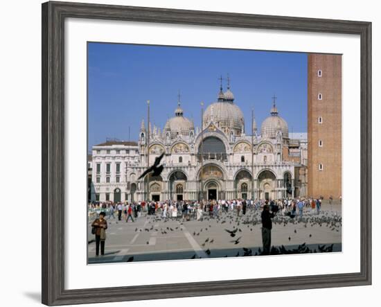 Basilica of San Marco (St. Mark's), St. Mark's Square, Venice, Veneto, Italy-Gavin Hellier-Framed Photographic Print