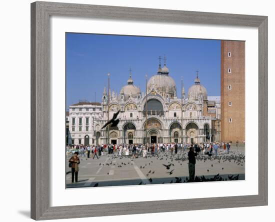 Basilica of San Marco (St. Mark's), St. Mark's Square, Venice, Veneto, Italy-Gavin Hellier-Framed Photographic Print