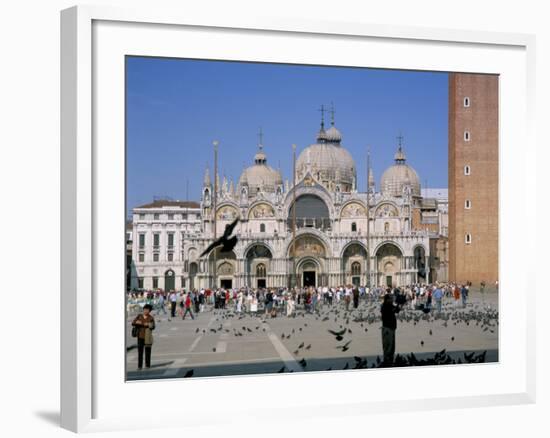 Basilica of San Marco (St. Mark's), St. Mark's Square, Venice, Veneto, Italy-Gavin Hellier-Framed Photographic Print
