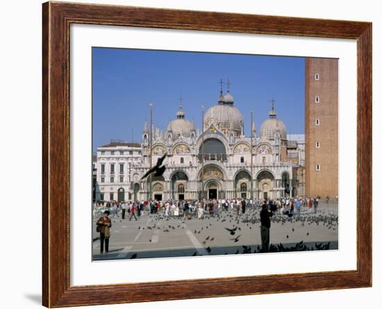 Basilica of San Marco (St. Mark's), St. Mark's Square, Venice, Veneto, Italy-Gavin Hellier-Framed Photographic Print