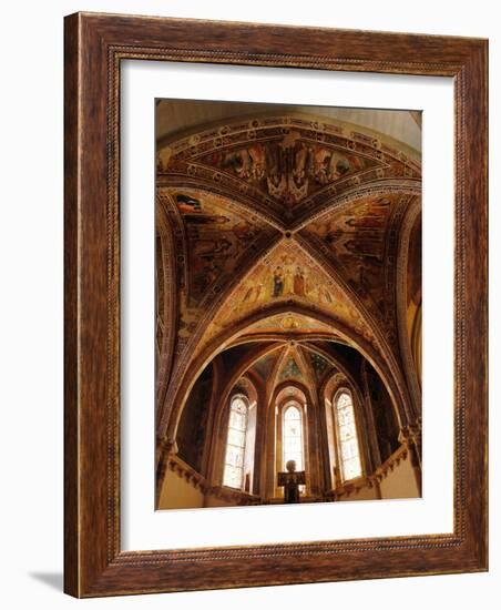 Basilica of Santa Chiara in Assisi-Giusto De' Menabuoi-Framed Photographic Print