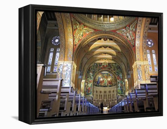 Basilica of St; Therese, Lisieux, Calvados Departement, Lower Normandy, France-Ivan Vdovin-Framed Premier Image Canvas