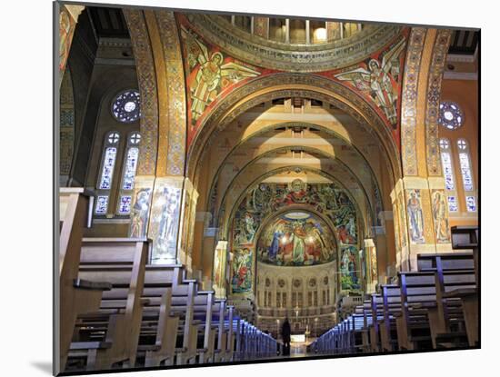 Basilica of St; Therese, Lisieux, Calvados Departement, Lower Normandy, France-Ivan Vdovin-Mounted Photographic Print