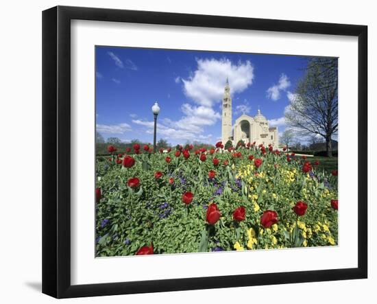 Basilica of the National Shrine of the Immaculate Conception Washington, D.C. USA-null-Framed Photographic Print