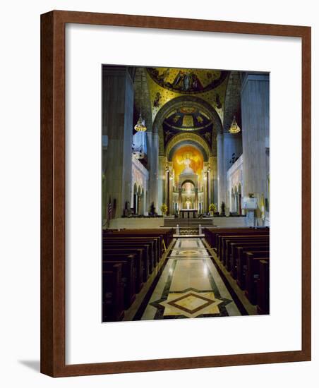 Basilica of the National Shrine of the Immaculate Conception Washington, D.C. USA-null-Framed Photographic Print