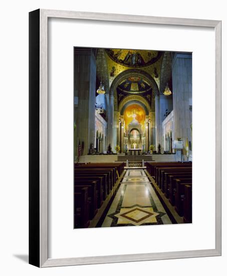 Basilica of the National Shrine of the Immaculate Conception Washington, D.C. USA-null-Framed Photographic Print