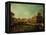 Basilica of Vicenza and the Rialto Bridge-Canaletto-Framed Premier Image Canvas