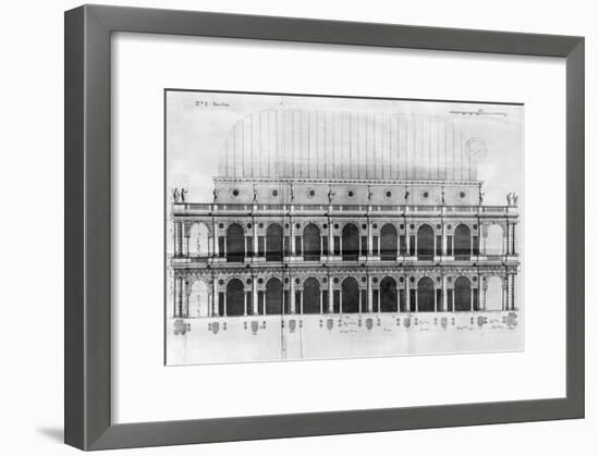 Basilica Palladiana at Vicenza, Designed by Andrea Palladio-null-Framed Giclee Print