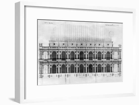 Basilica Palladiana at Vicenza, Designed by Andrea Palladio-null-Framed Giclee Print
