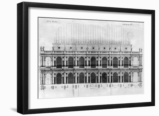 Basilica Palladiana at Vicenza, Designed by Andrea Palladio-null-Framed Giclee Print