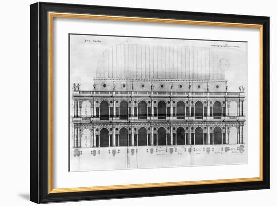 Basilica Palladiana at Vicenza, Designed by Andrea Palladio-null-Framed Giclee Print