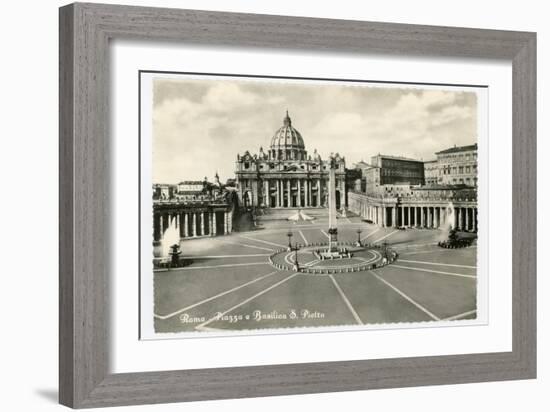 Basilica S Pietro-Alan Paul-Framed Premium Giclee Print