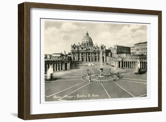 Basilica S Pietro-Alan Paul-Framed Premium Giclee Print