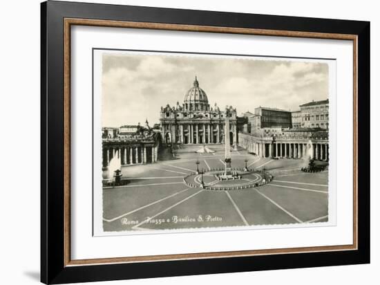 Basilica S Pietro-Alan Paul-Framed Premium Giclee Print