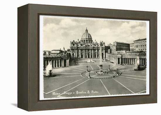 Basilica S Pietro-Alan Paul-Framed Stretched Canvas