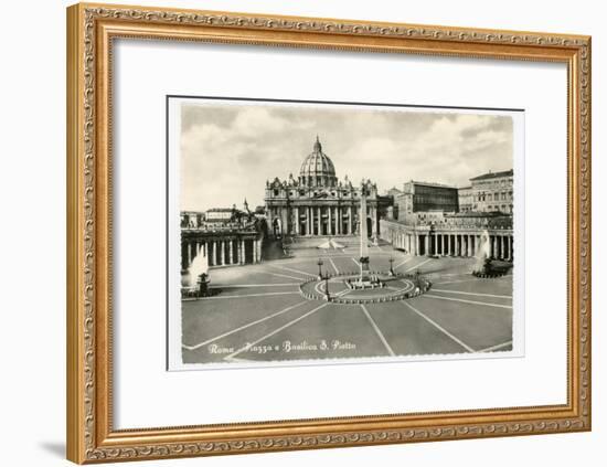 Basilica S Pietro-Alan Paul-Framed Art Print