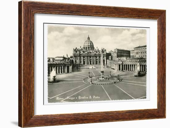 Basilica S Pietro-Alan Paul-Framed Art Print