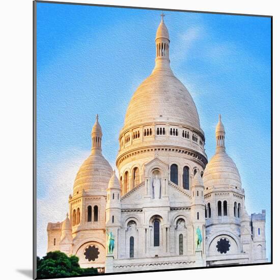 Basilica Sacré Cœur-Tosh-Mounted Art Print