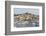 Basilique Notre-Dame De La Garde, Old Port of Marseille Harbour (Vieux Port), Marseille-Chris Hepburn-Framed Photographic Print