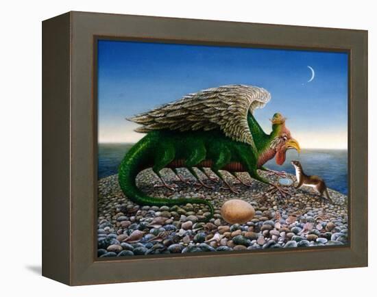 Basilisk, 1986-Frances Broomfield-Framed Premier Image Canvas