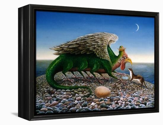 Basilisk, 1986-Frances Broomfield-Framed Premier Image Canvas