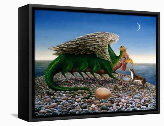 Basilisk, 1986-Frances Broomfield-Framed Premier Image Canvas