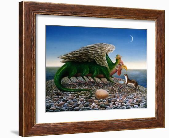 Basilisk, 1986-Frances Broomfield-Framed Giclee Print