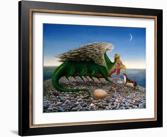 Basilisk, 1986-Frances Broomfield-Framed Giclee Print