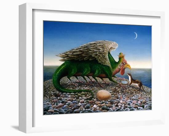 Basilisk, 1986-Frances Broomfield-Framed Giclee Print