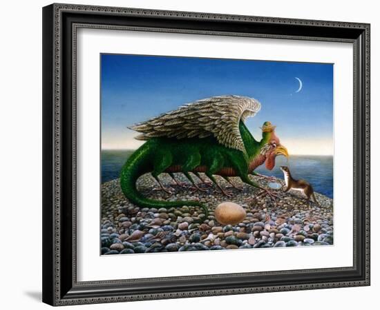 Basilisk, 1986-Frances Broomfield-Framed Giclee Print