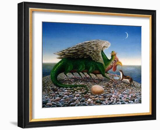 Basilisk, 1986-Frances Broomfield-Framed Giclee Print