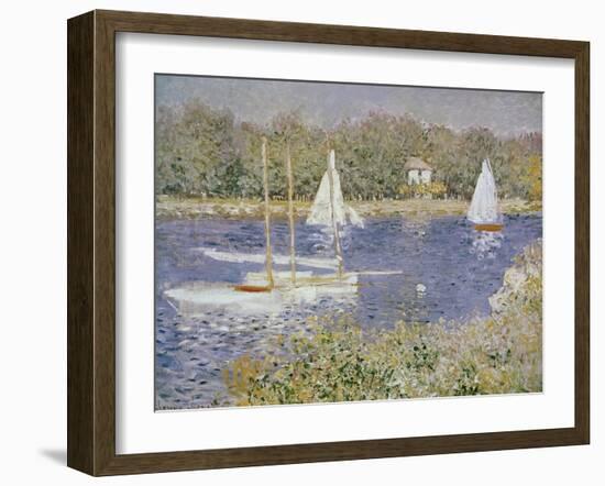 Basin D'Argenteuil-Claude Monet-Framed Giclee Print