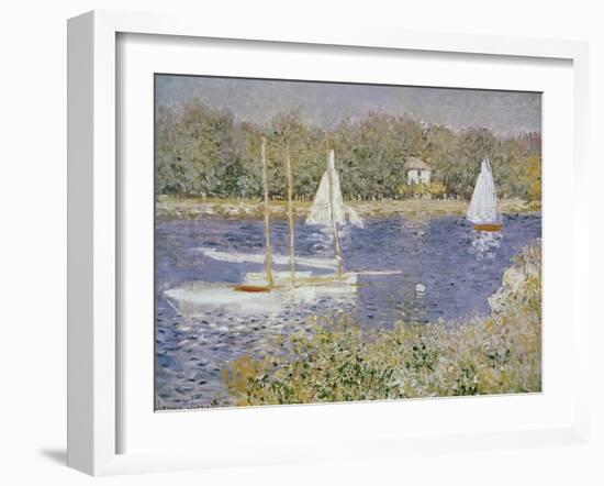 Basin D'Argenteuil-Claude Monet-Framed Giclee Print