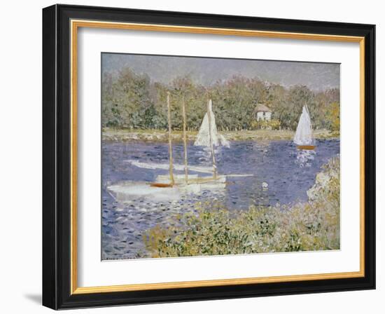 Basin D'Argenteuil-Claude Monet-Framed Giclee Print