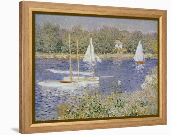 Basin D'Argenteuil-Claude Monet-Framed Premier Image Canvas