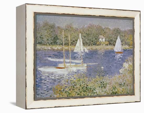 Basin D'Argenteuil-Claude Monet-Framed Premier Image Canvas