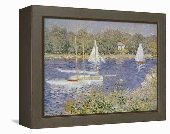 Basin D'Argenteuil-Claude Monet-Framed Premier Image Canvas