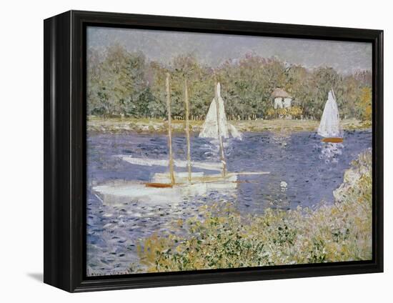 Basin D'Argenteuil-Claude Monet-Framed Premier Image Canvas