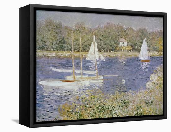 Basin D'Argenteuil-Claude Monet-Framed Premier Image Canvas